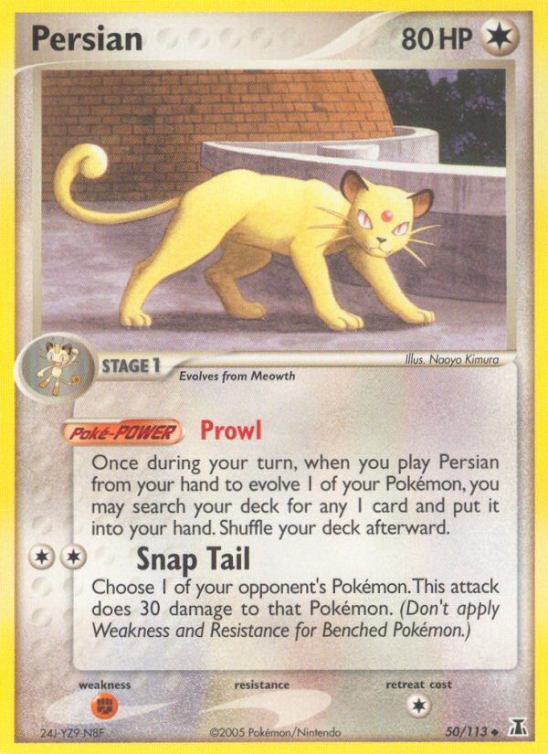 Persian (50/113) [EX: Delta Species] | Good Games North