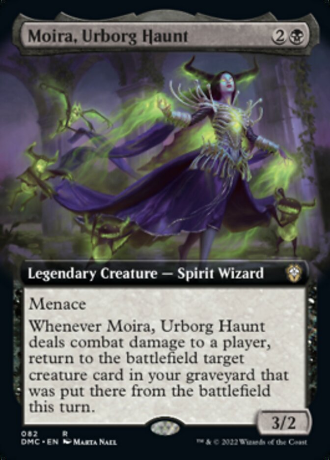 Moira, Urborg Haunt (Extended Art) [Dominaria United Commander] | Good Games North