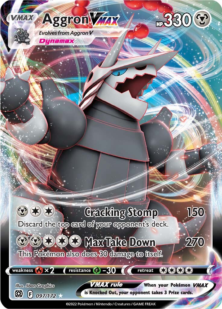 Aggron VMAX (097/172) [Sword & Shield: Brilliant Stars] | Good Games North