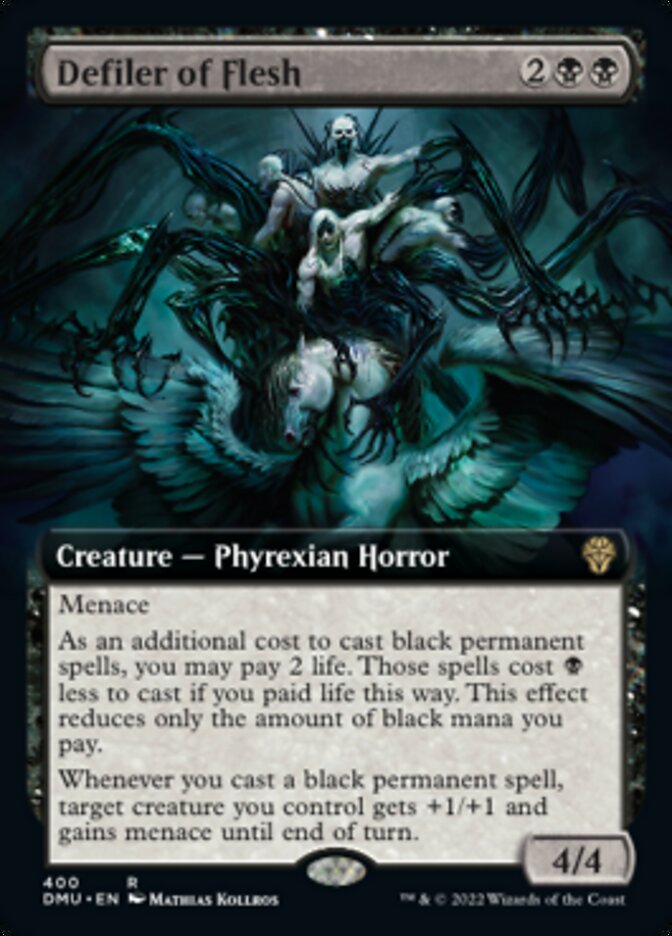 Defiler of Flesh (Extended Art) [Dominaria United] | Good Games North