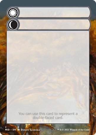 Helper Card (2/9) [Innistrad: Midnight Hunt Tokens] | Good Games North