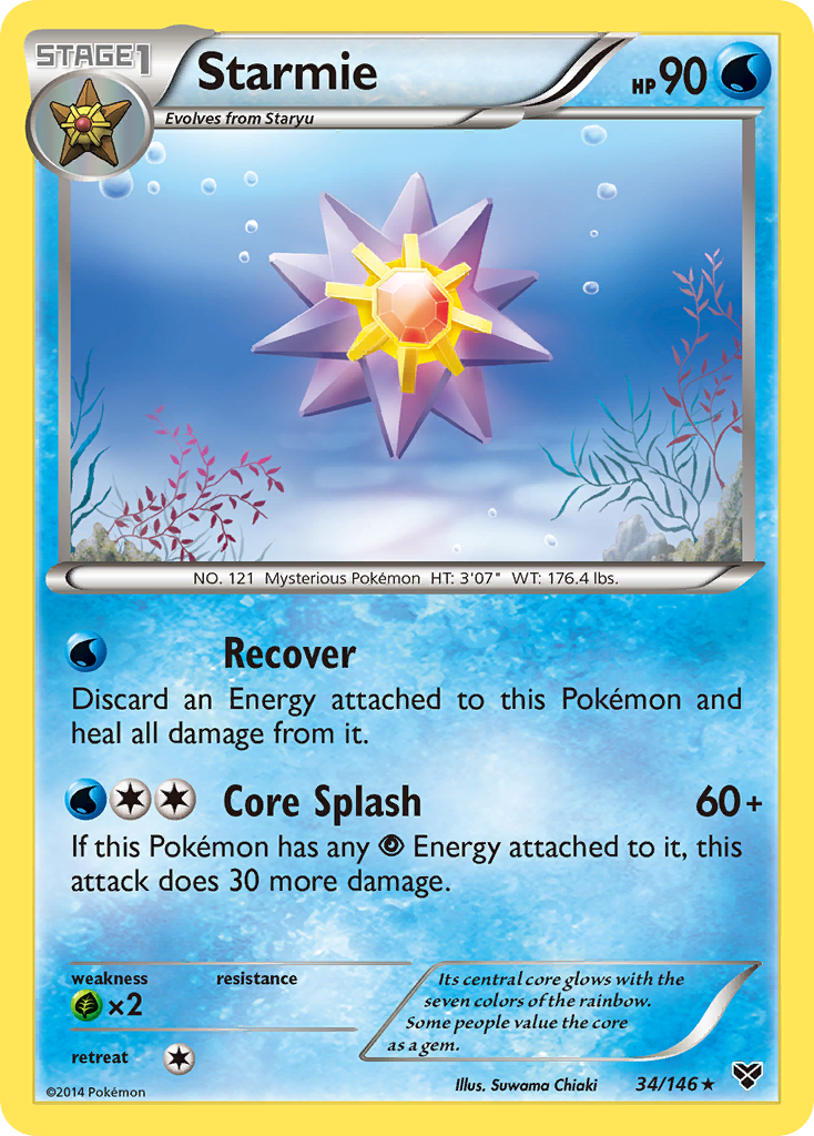 Starmie (34/146) [XY: Base Set] | Good Games North