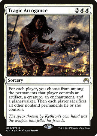 Tragic Arrogance [Magic Origins Promos] | Good Games North