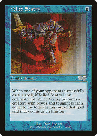 Veiled Sentry [Urza's Saga] | Good Games North