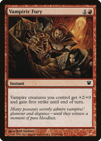 Vampiric Fury [Innistrad] | Good Games North