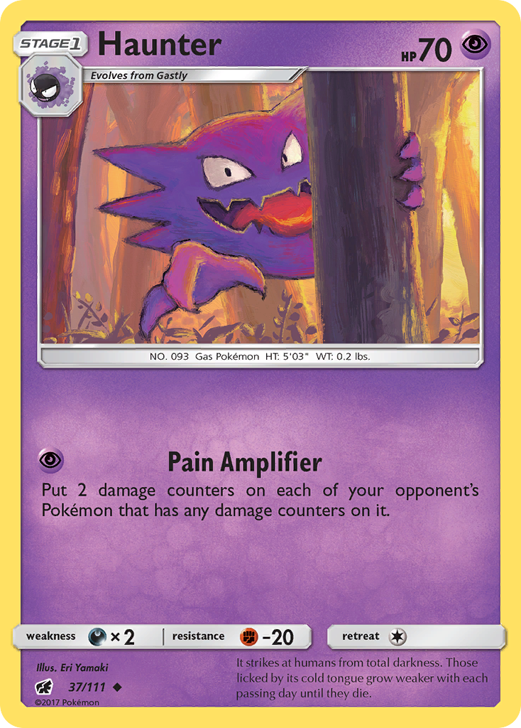 Haunter (37/111) [Sun & Moon: Crimson Invasion] | Good Games North