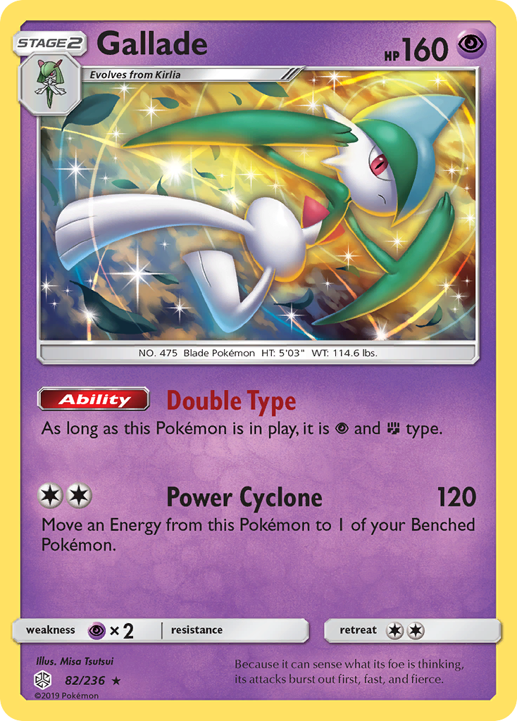 Gallade (82/236) [Sun & Moon: Cosmic Eclipse] | Good Games North