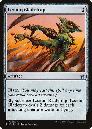 Leonin Bladetrap [Commander Anthology] | Good Games North