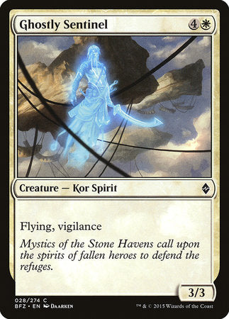 Ghostly Sentinel [Battle for Zendikar] | Good Games North