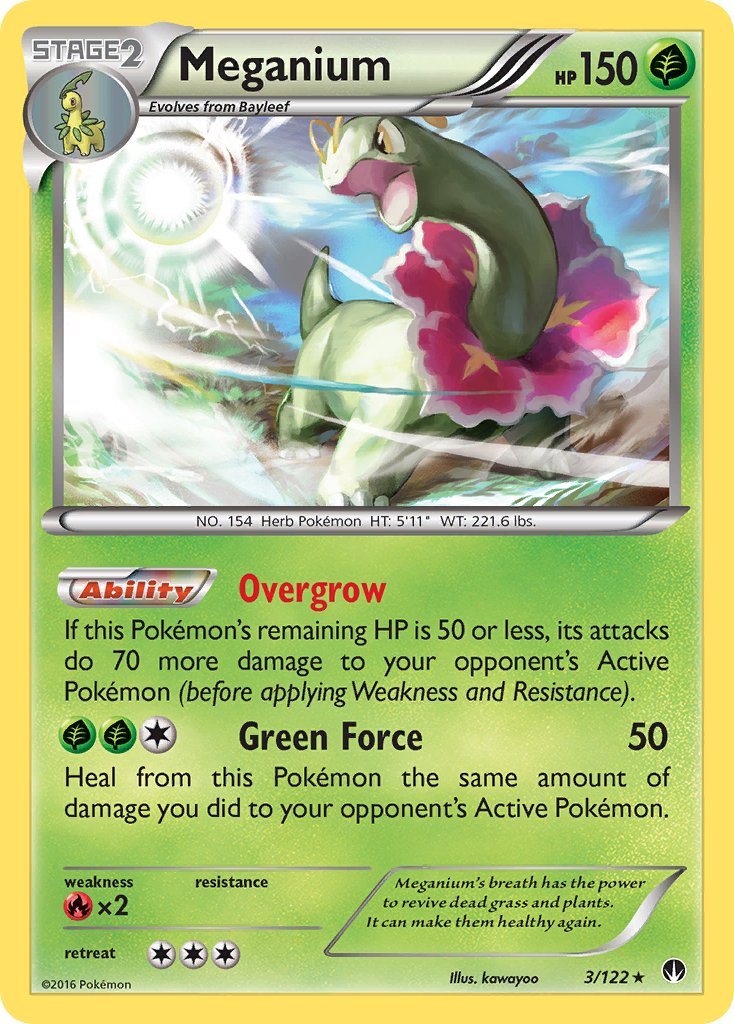 Meganium (3/122) [XY: BREAKpoint] | Good Games North