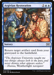 Argivian Restoration [Double Masters] | Good Games North