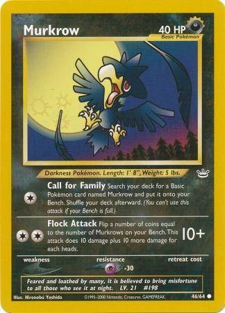 Murkrow (46/64) [Neo Revelation Unlimited] | Good Games North
