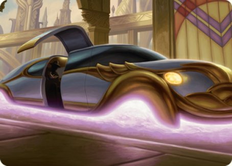 Mysterious Limousine Art Card [Streets of New Capenna Art Series] | Good Games North