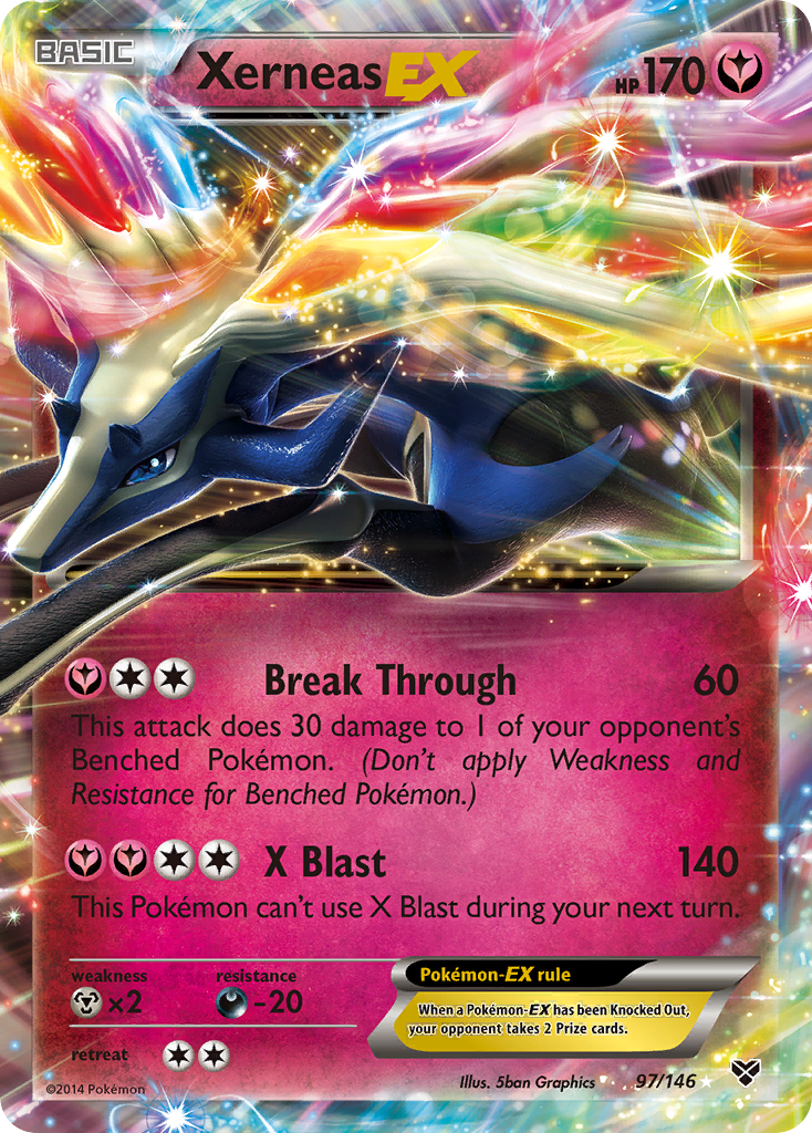 Xerneas EX (97/146) [XY: Base Set] | Good Games North