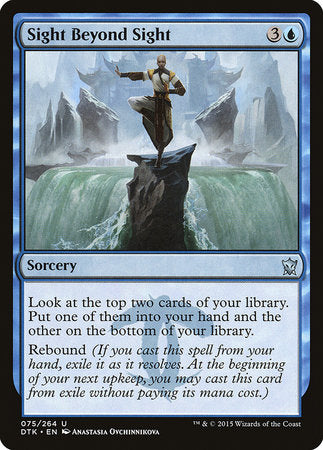 Sight Beyond Sight [Dragons of Tarkir] | Good Games North