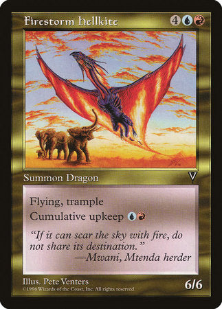 Firestorm Hellkite [Visions] | Good Games North