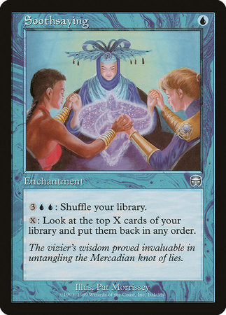 Soothsaying [Mercadian Masques] | Good Games North
