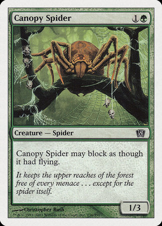 Canopy Spider [Eighth Edition] | Good Games North