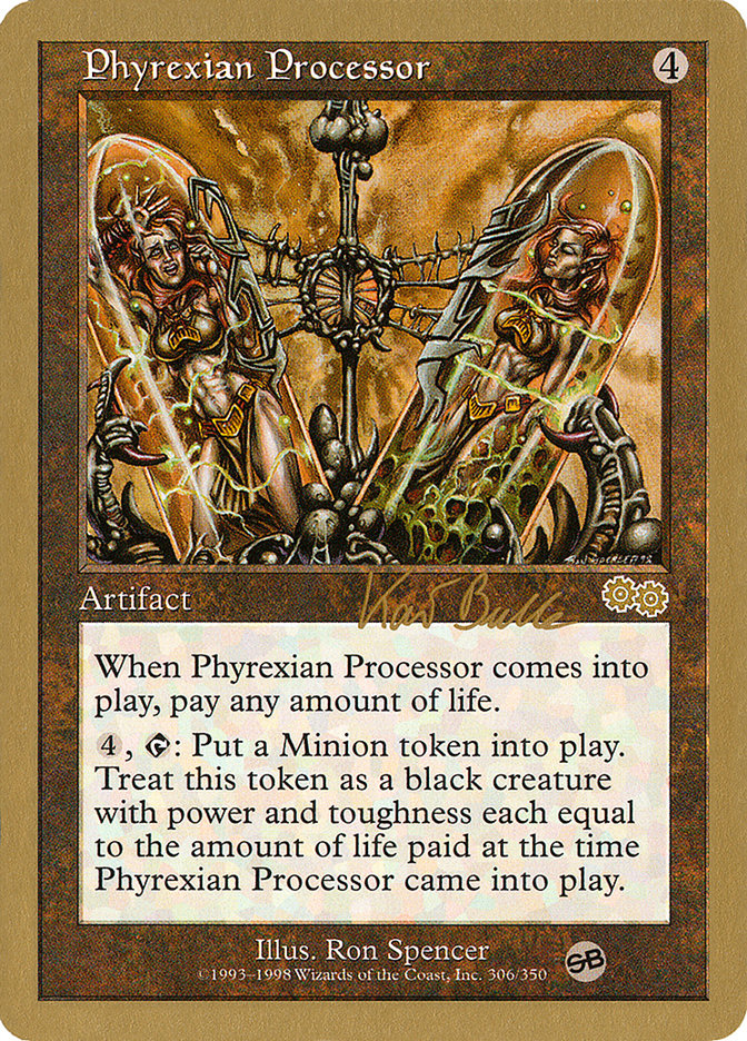 Phyrexian Processor (Kai Budde) (SB) [World Championship Decks 1999] | Good Games North