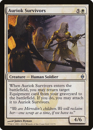 Auriok Survivors [New Phyrexia] | Good Games North