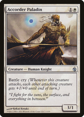 Accorder Paladin [Mirrodin Besieged] | Good Games North