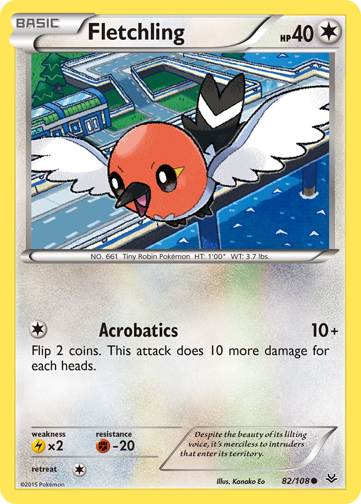 Fletchling (82/108) [XY: Roaring Skies] | Good Games North