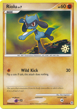 Riolu (61/130) [Countdown Calendar Promos] | Good Games North