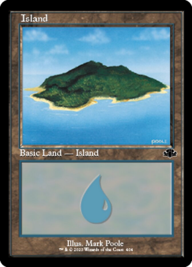 Island (404) (Retro) [Dominaria Remastered] | Good Games North