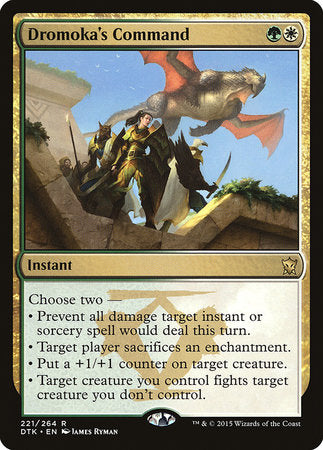 Dromoka's Command [Dragons of Tarkir] | Good Games North