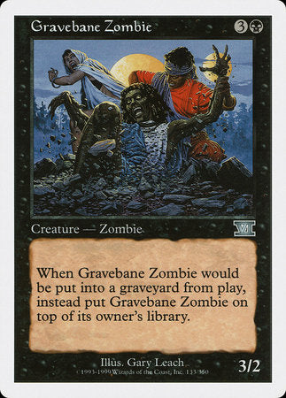 Gravebane Zombie [Classic Sixth Edition] | Good Games North