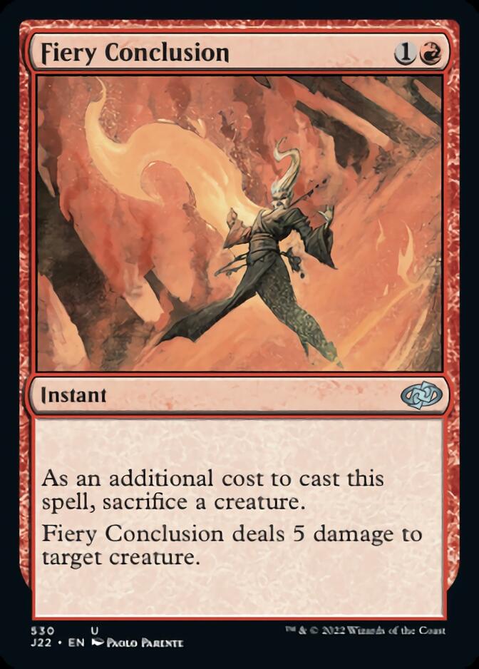 Fiery Conclusion [Jumpstart 2022] | Good Games North
