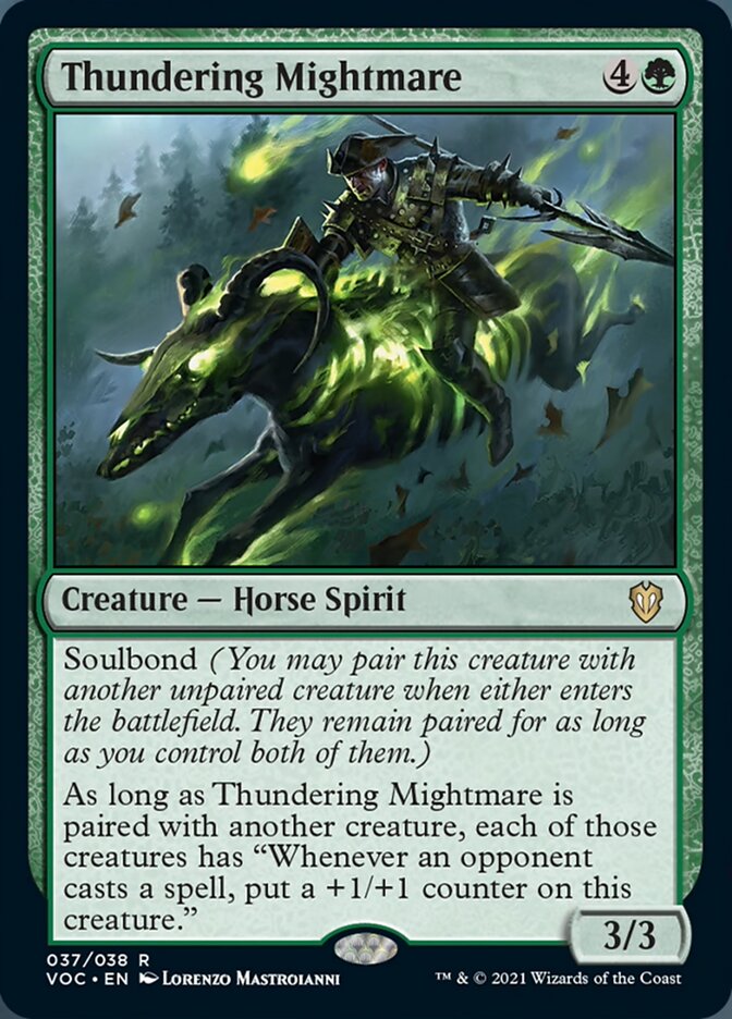 Thundering Mightmare [Innistrad: Crimson Vow Commander] | Good Games North