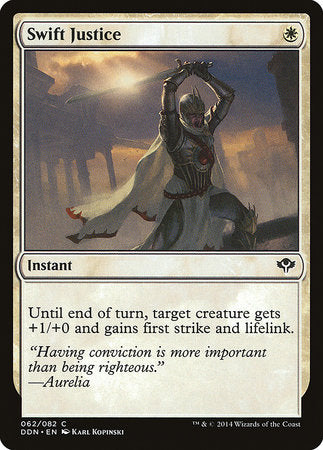 Swift Justice [Duel Decks: Speed vs. Cunning] | Good Games North