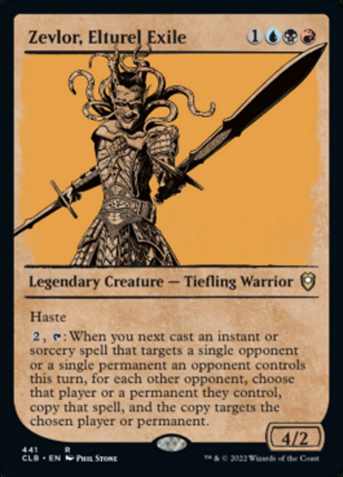 Zevlor, Elturel Exile (Showcase) [Commander Legends: Battle for Baldur's Gate] | Good Games North