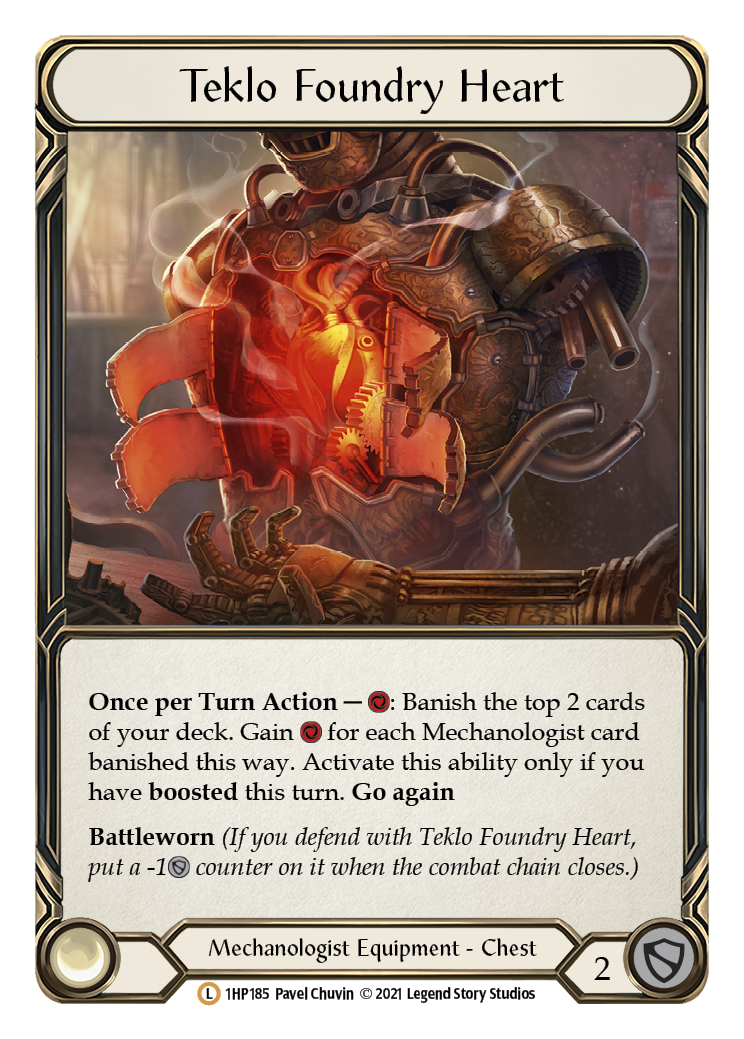 Teklo Foundry Heart [1HP185] | Good Games North
