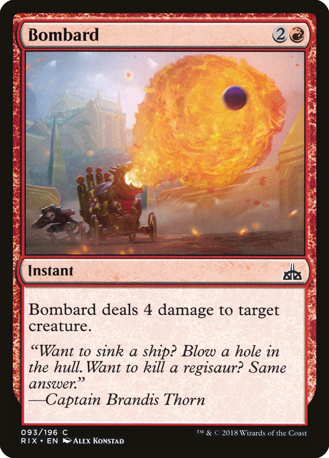 Bombard [Rivals of Ixalan] | Good Games North