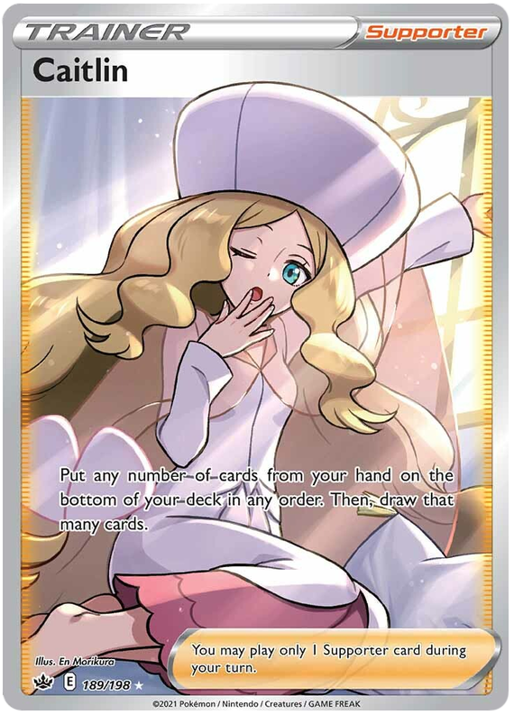 Caitlin (189/198) [Sword & Shield: Chilling Reign] | Good Games North