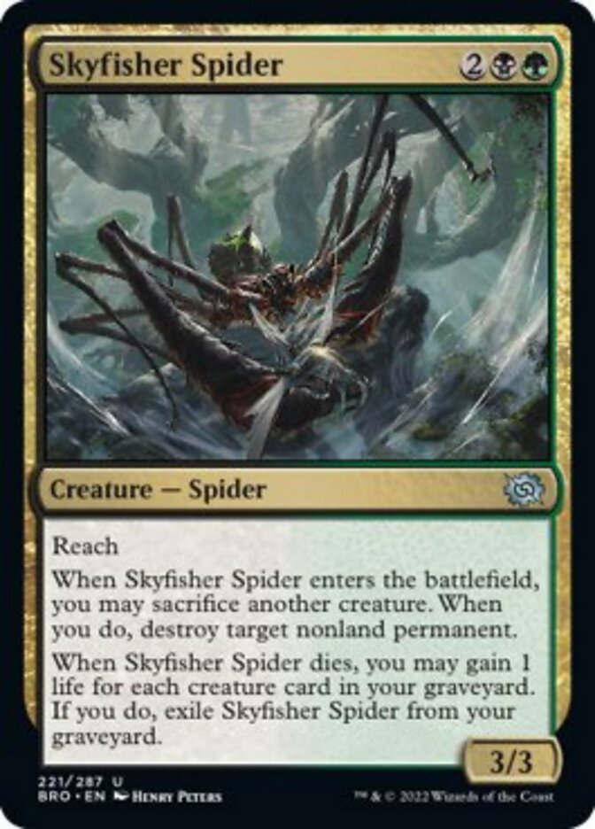 Skyfisher Spider [The Brothers' War] | Good Games North