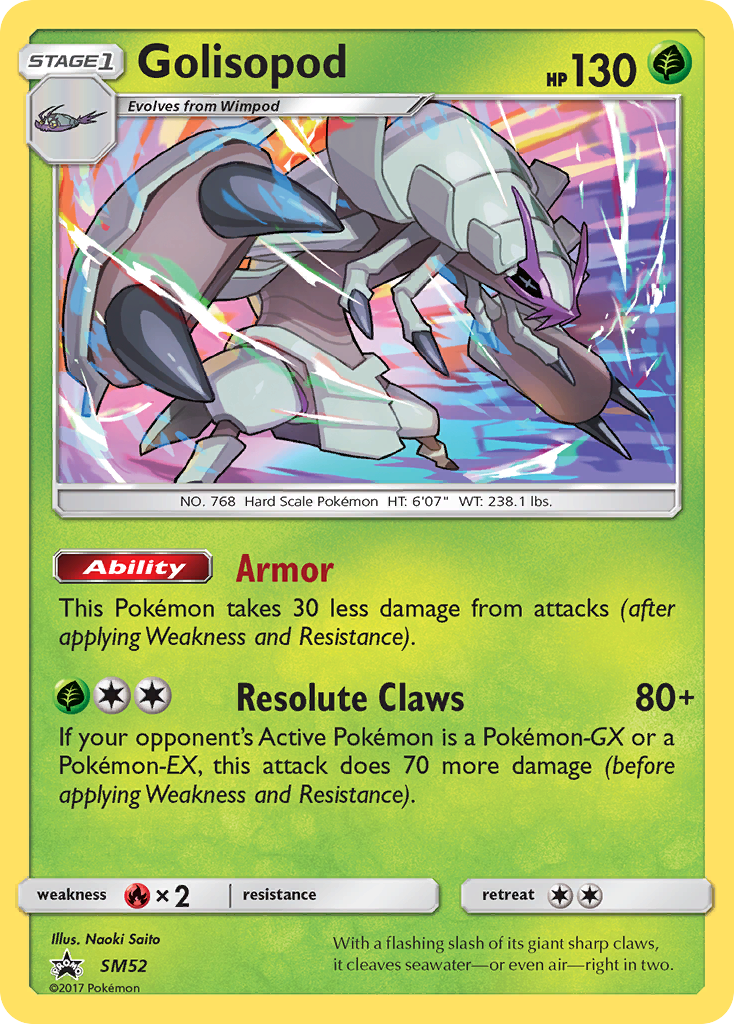 Golisopod (SM52) [Sun & Moon: Black Star Promos] | Good Games North
