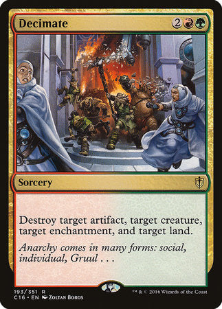 Decimate [Commander 2016] | Good Games North