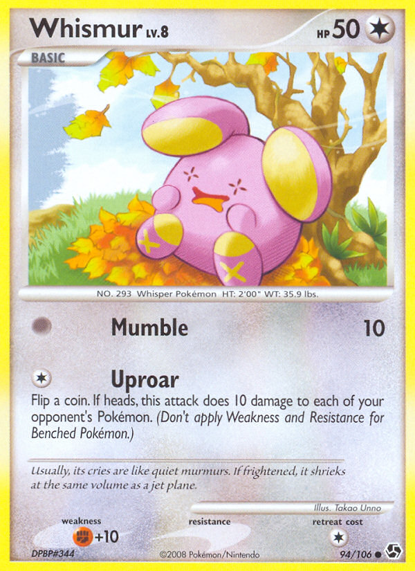 Whismur (94/106) [Diamond & Pearl: Great Encounters] | Good Games North