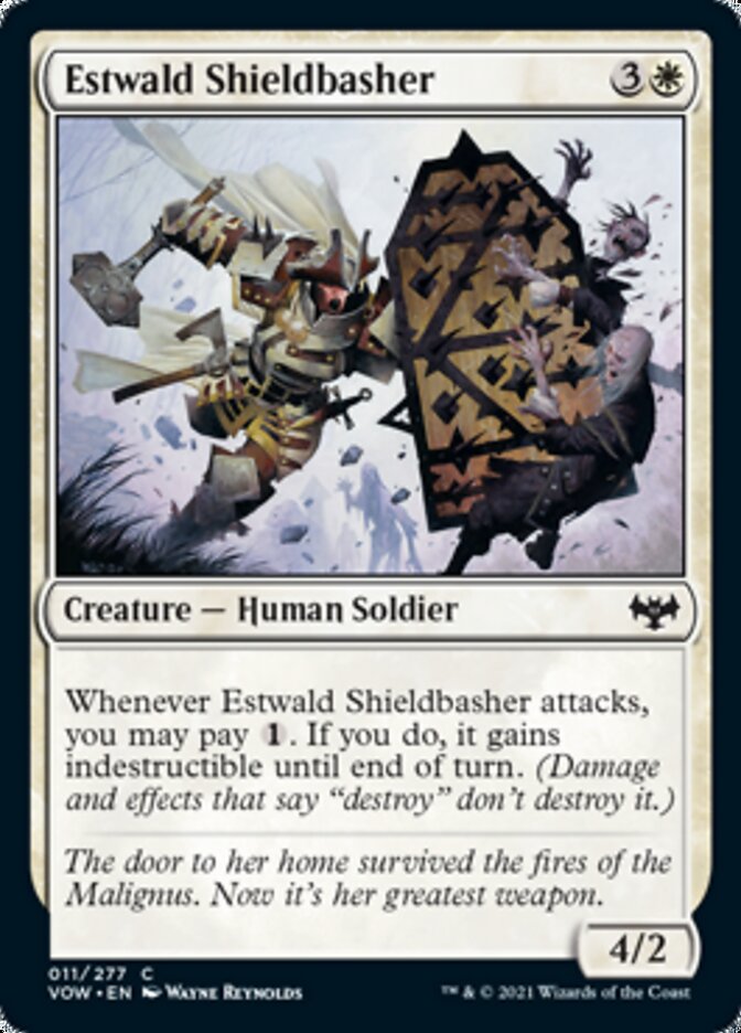 Estwald Shieldbasher [Innistrad: Crimson Vow] | Good Games North