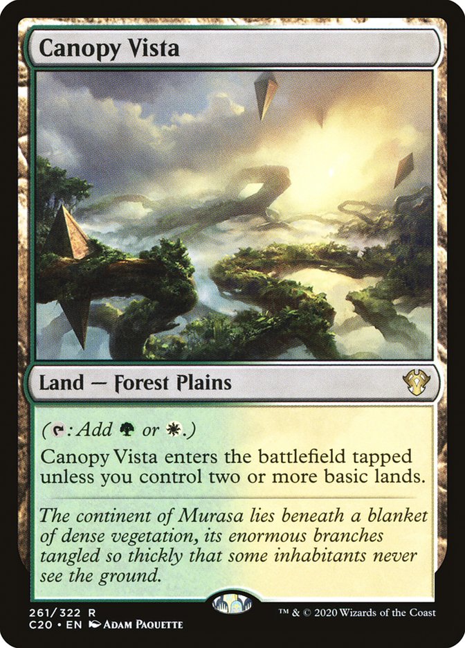 Canopy Vista [Commander 2020] | Good Games North