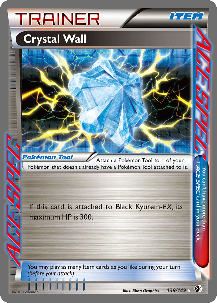 Crystal Wall (139/149) [Black & White: Boundaries Crossed] | Good Games North