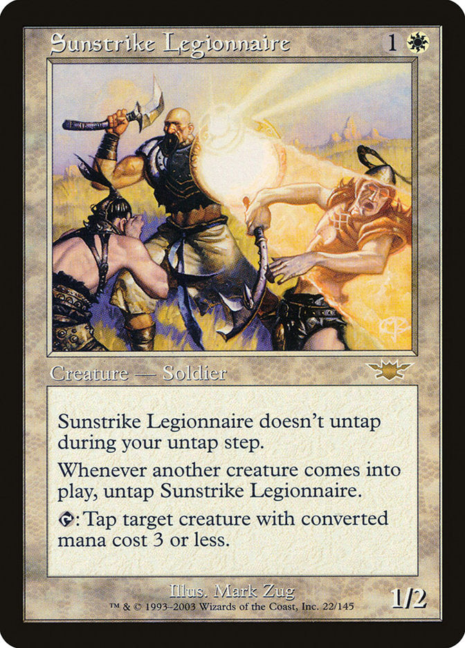 Sunstrike Legionnaire [Legions] | Good Games North