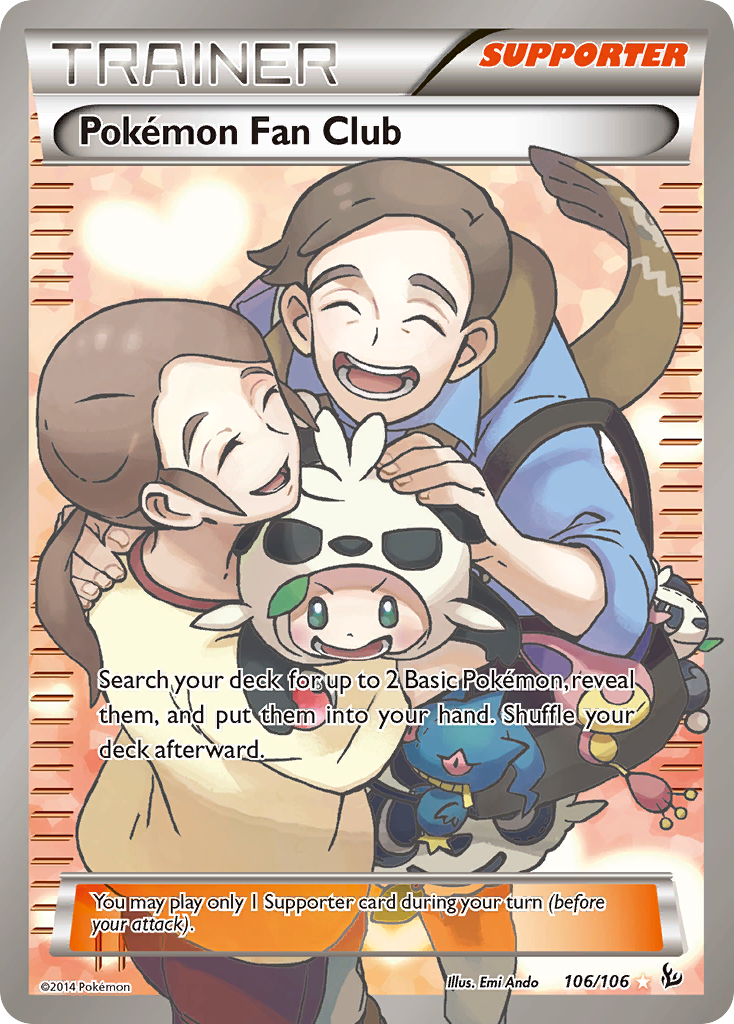 Pokemon Fan Club (106/106) [XY: Flashfire] | Good Games North