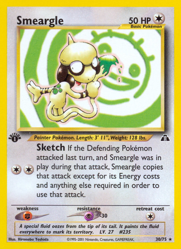 Smeargle (30/75) [Neo Discovery 1st Edition] | Good Games North