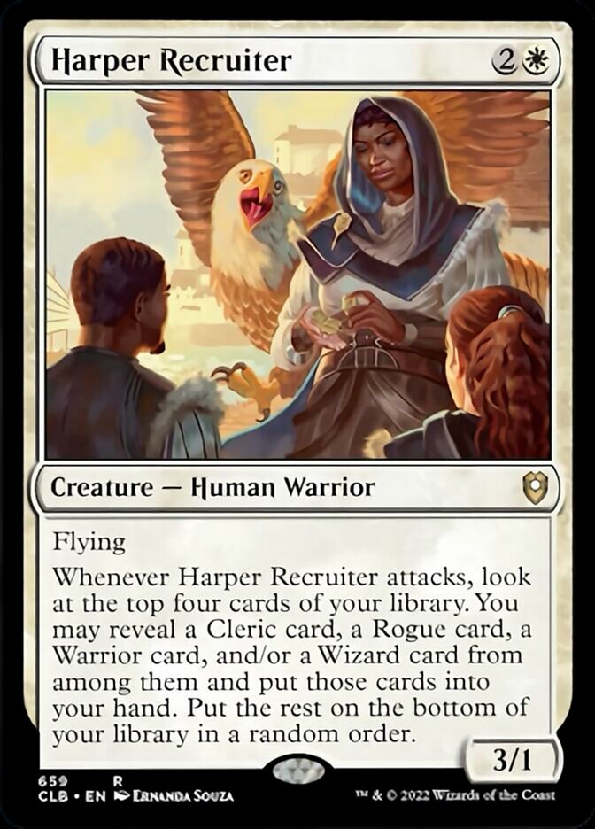 Harper Recruiter [Commander Legends: Battle for Baldur's Gate] | Good Games North