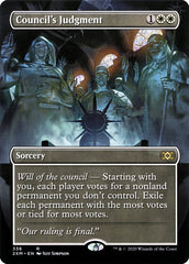 Council's Judgment (Borderless) [Double Masters] | Good Games North