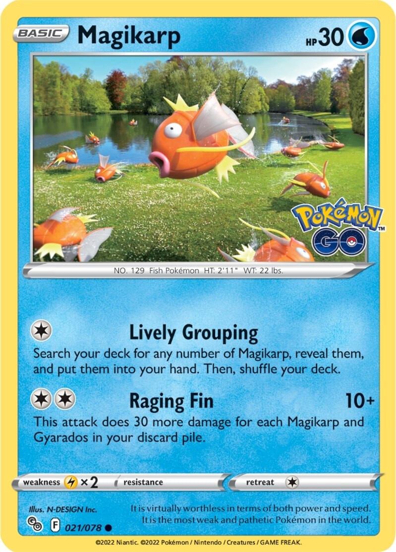 Magikarp (021/078) [Pokémon GO] | Good Games North